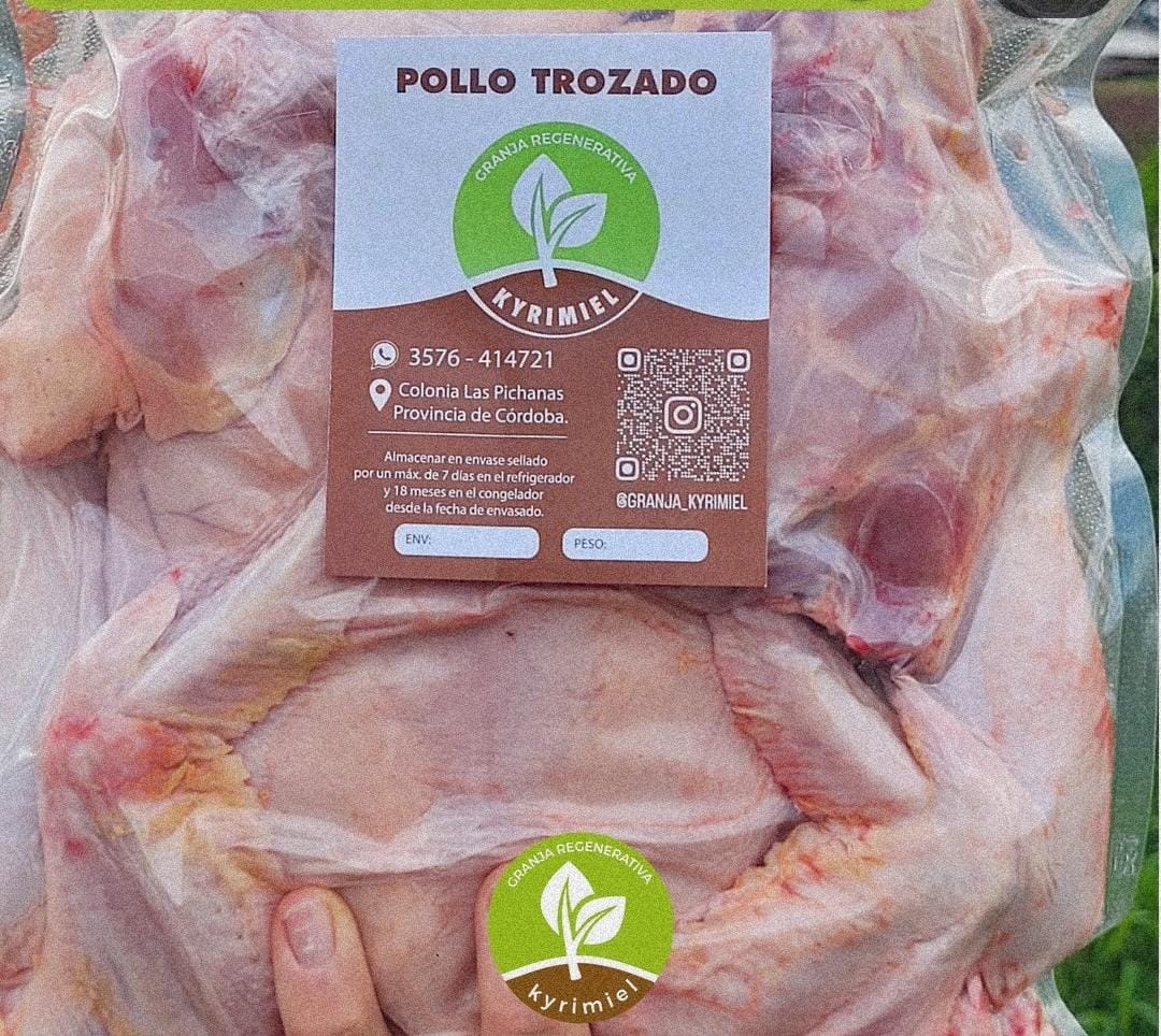 Pollo Entero Trozado